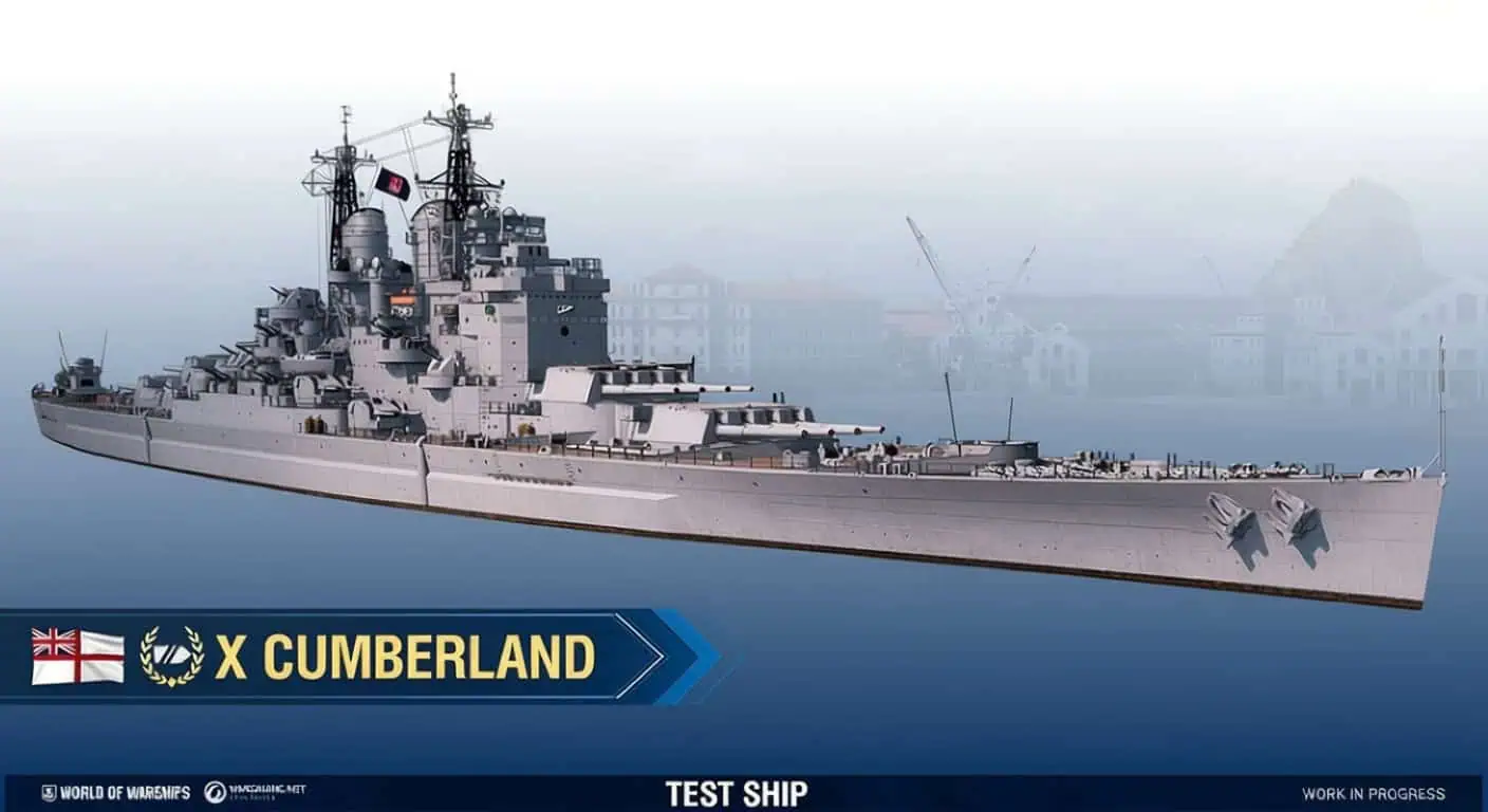 Test ships changes