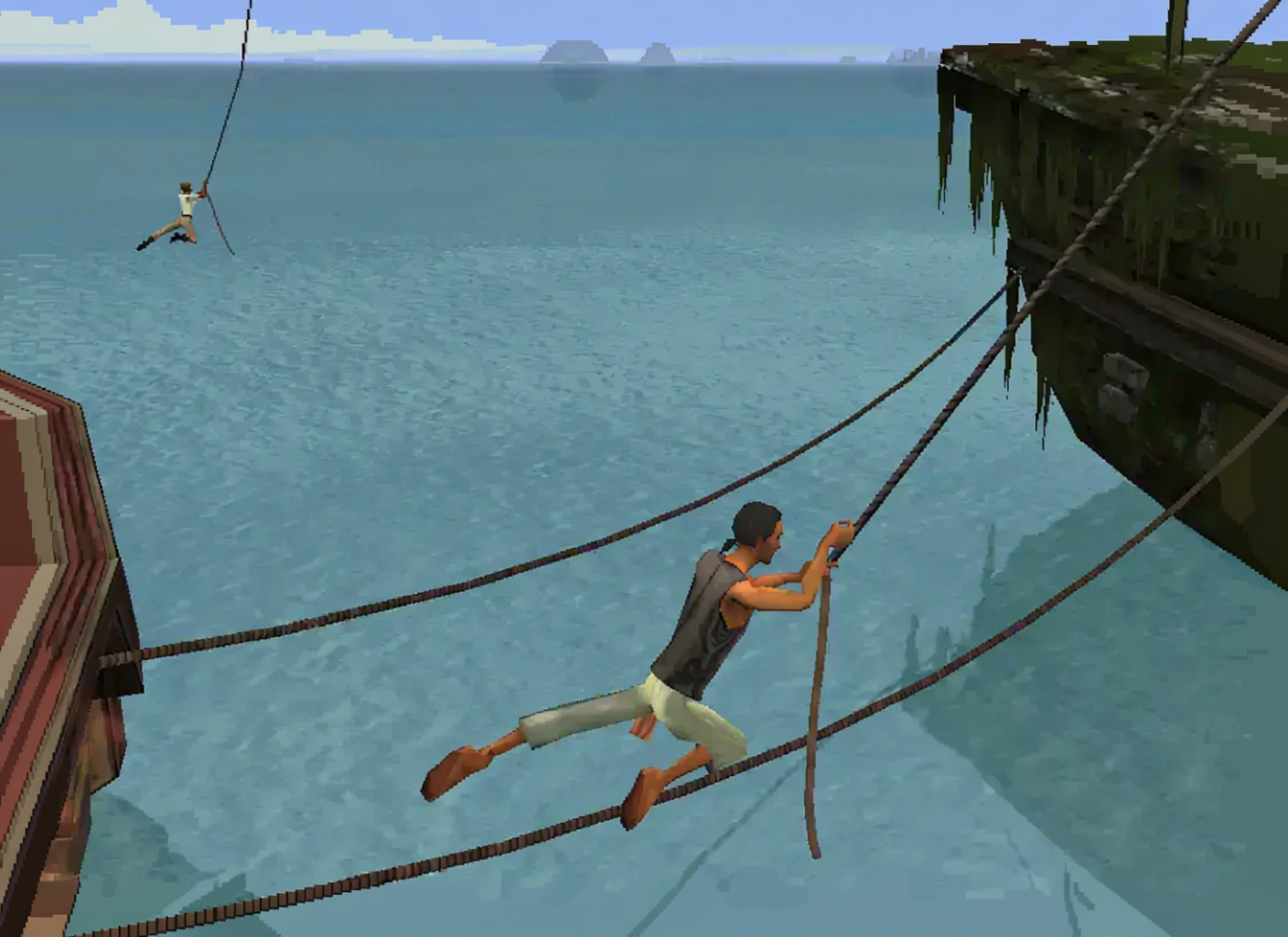 Ship boarding and ladder defense