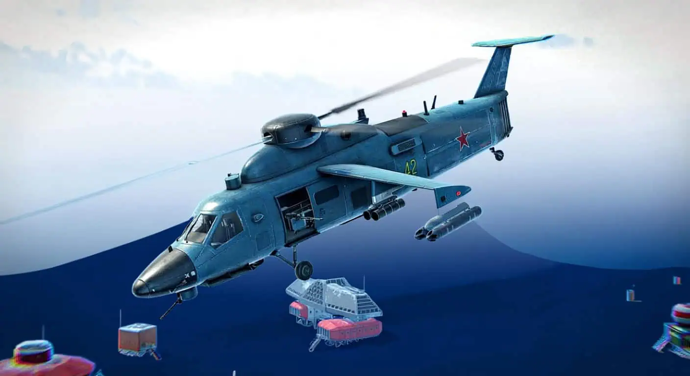 Mi-42 Comet helicopter