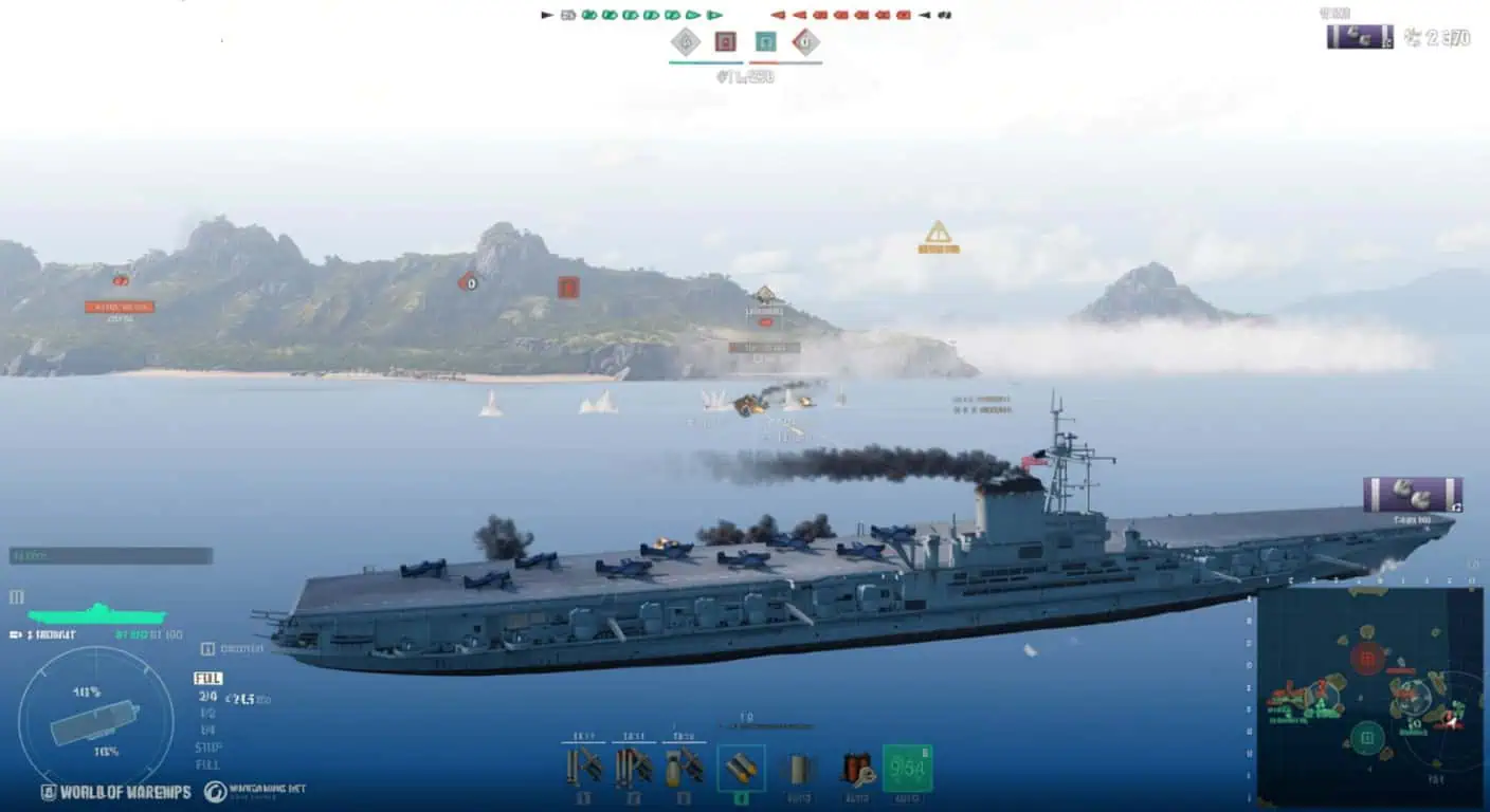Secondary guns changes