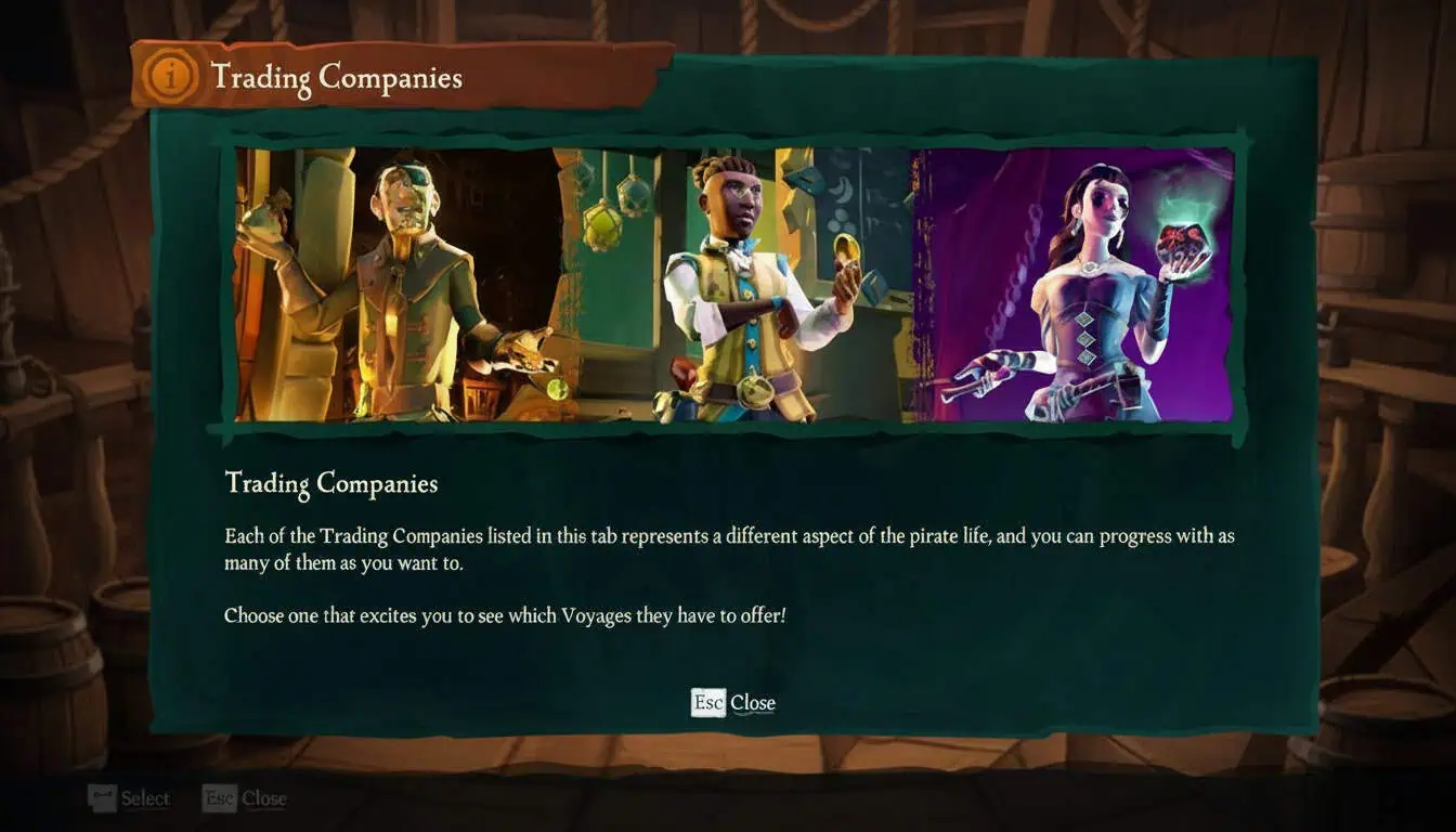 Trading Companies Reputation Emissary Flags