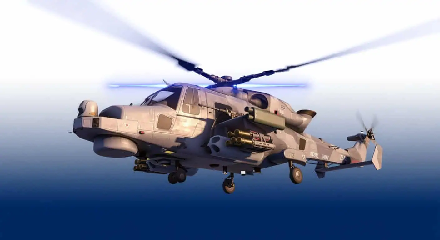 Helicopter controls UI