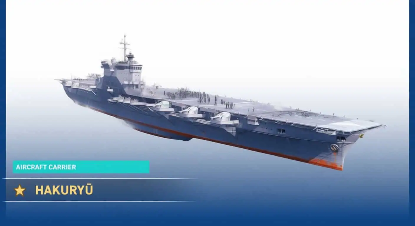 Hakuryu tech tree progression image