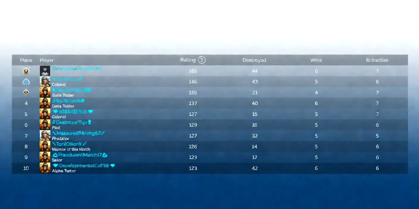 Leaderboard UI and rankings