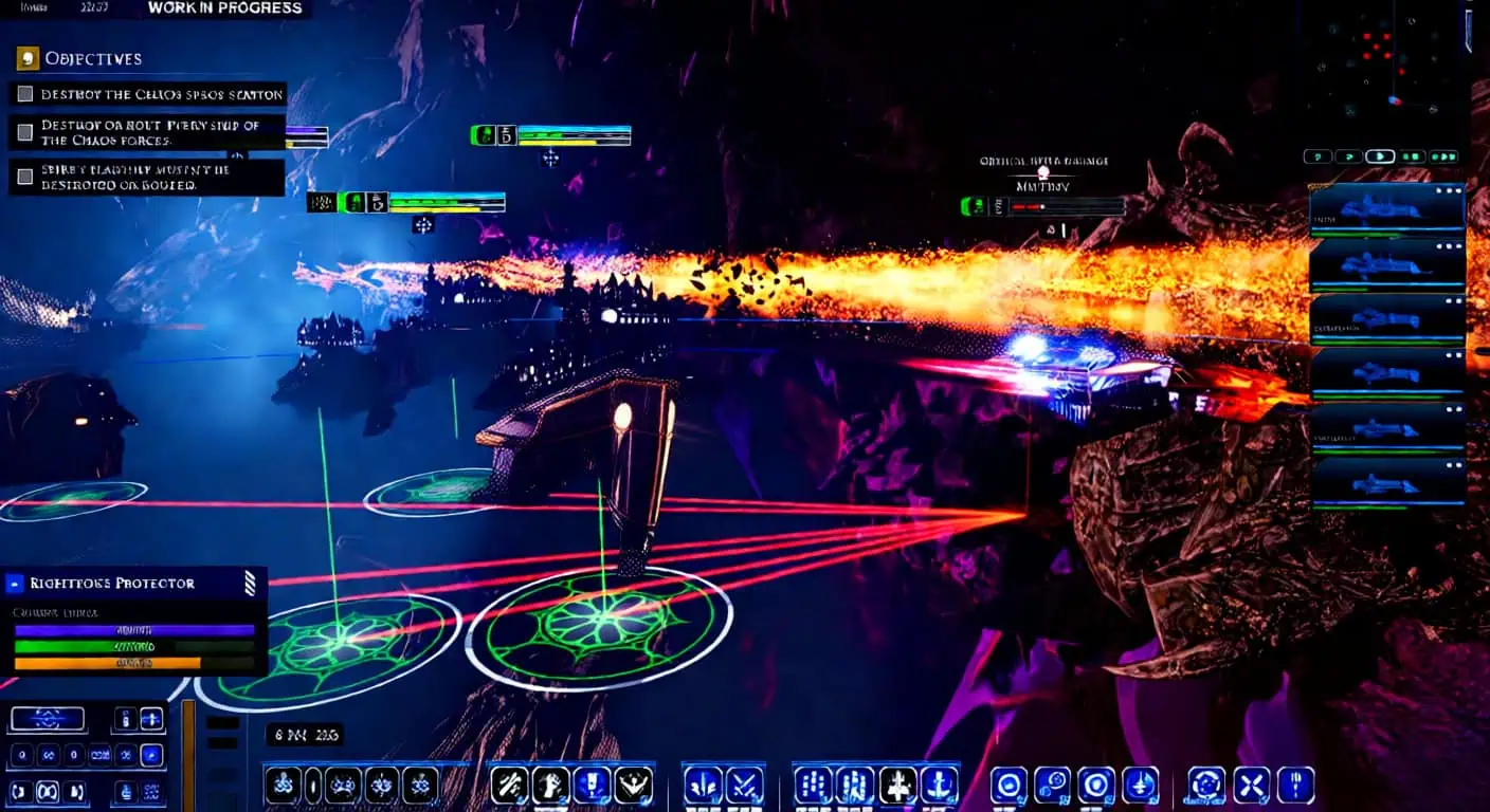 Subsystem targeting in Battlefleet