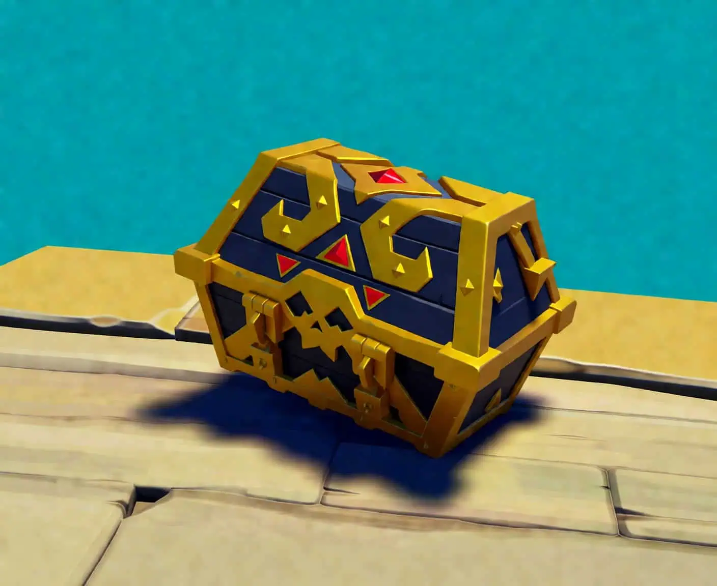 Stack of captain's chests