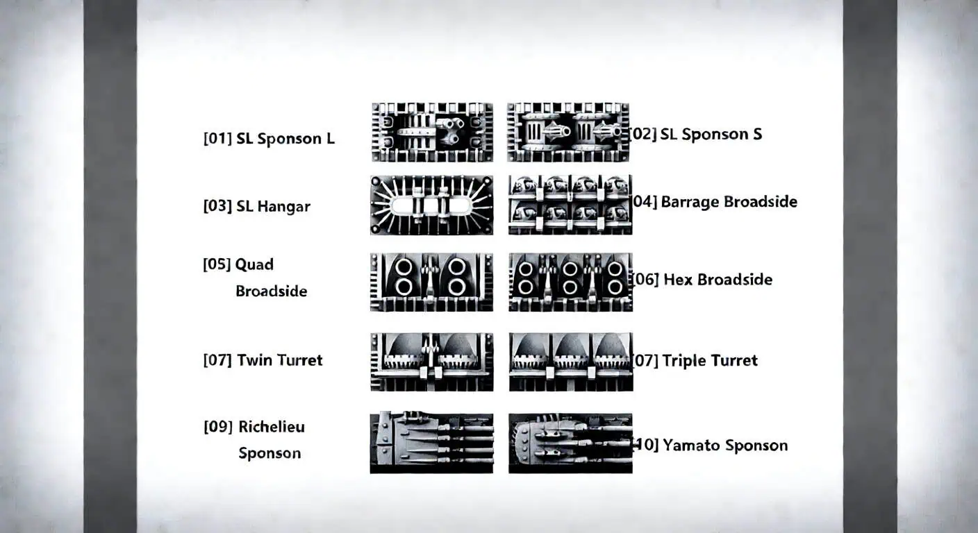 Weapon group profiles