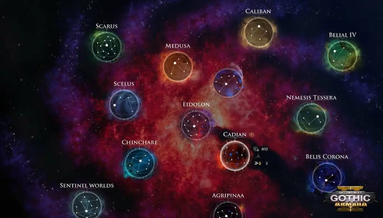 Campaign galaxy map